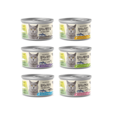 Pate Mèo Meowow Súp Cá Ngừ Trắng Nguyên Miếng (Lon 80g) - Paddy Pet Shop
